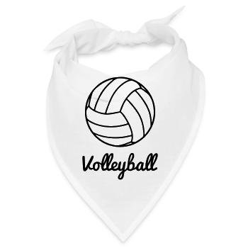 Volleyball Volley ball - Bandana - Weiß - Vorne
