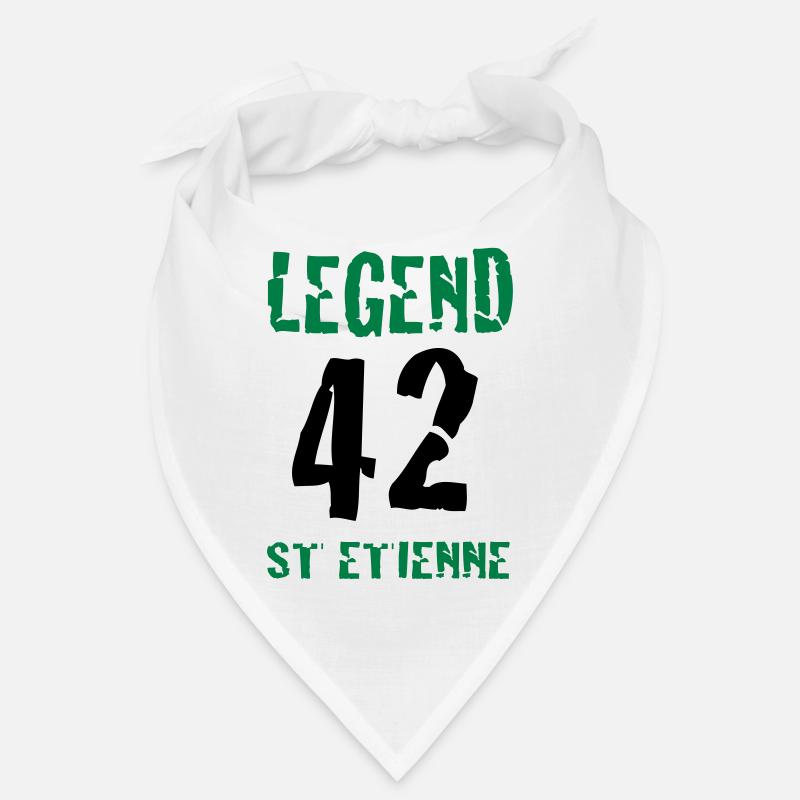ST ETIENNE LEGEND 42 - Bandana - blanc