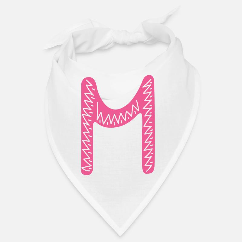 Buchstabe M Bandana