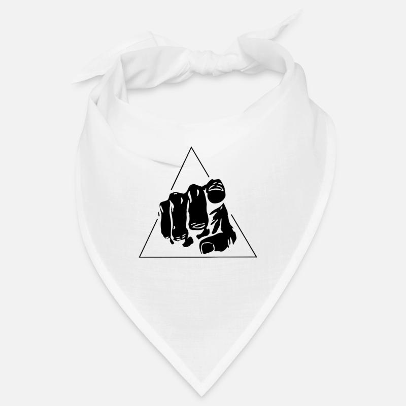Pointing finger Bandana