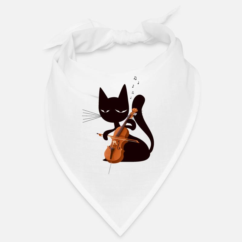 Chat violoncelliste Bandana