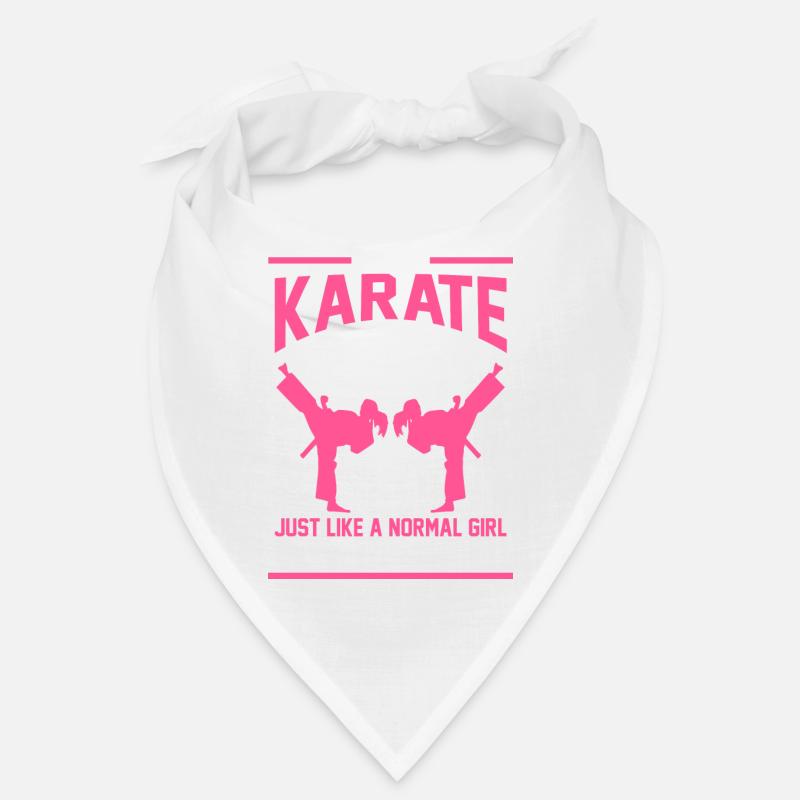 Karate Mädchen Geschenk Bandana
