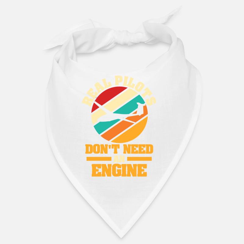 Glider glider pilot soaring gift Bandana