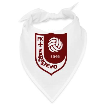 FK Sarajevo - Bandana - Weiß - Vorne