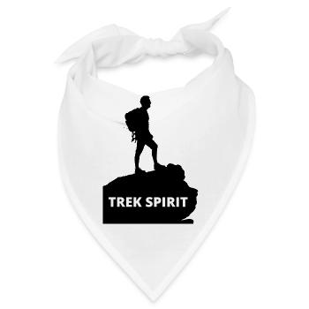 TREK-GEIST - Bandana - Weiß - Vorne