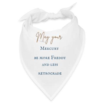 Rückläufiger Merkur - Bandana - Weiß - Vorne