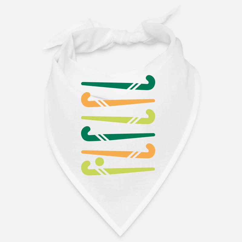 Hockeyschläger bunt Bandana