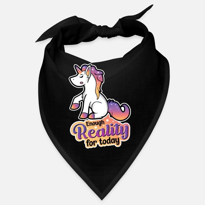Enough Reality for today -Einhorn Bandana
