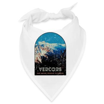 Regionaler Naturpark Vercors - Bandana - Weiß - Vorne