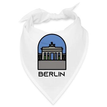 Berlin - Bandana - Weiß - Vorne