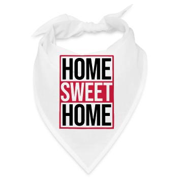 Home Sweet Home - Bandana - Weiß - Vorne