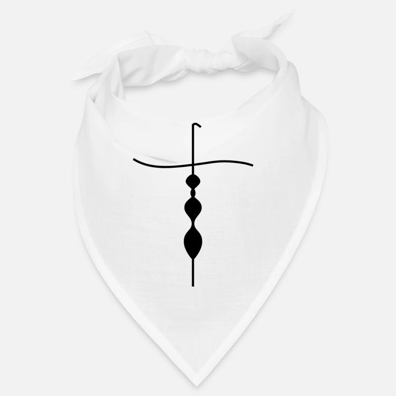 Schwarzes Lettner Bandana