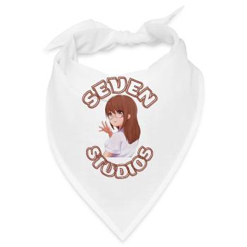 SEVEN STUDIOS - Bandana - Weiß - Vorne