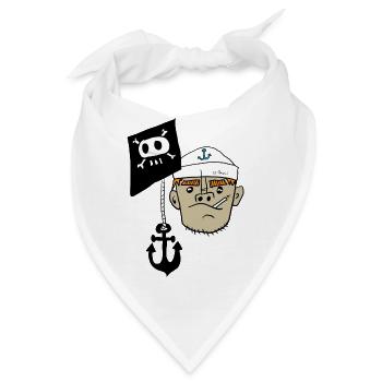 Matros St pauli - Bandana - Weiß - Vorne