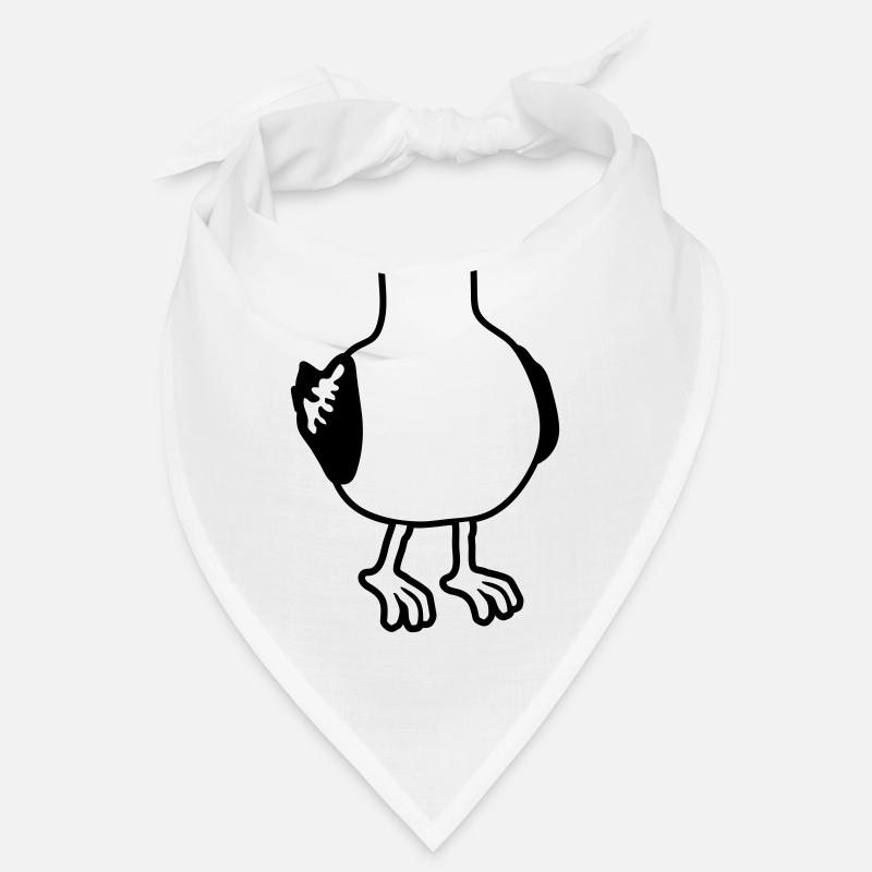 Kostüm Möwe ohne Kopf Bandana