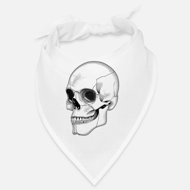 Skull Skull Side Graphic Bandana