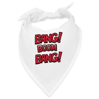 Bang boom bang - Bandana - Weiß - Vorne