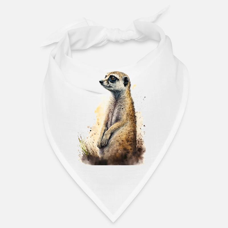Suricate mignon mignon Bandana