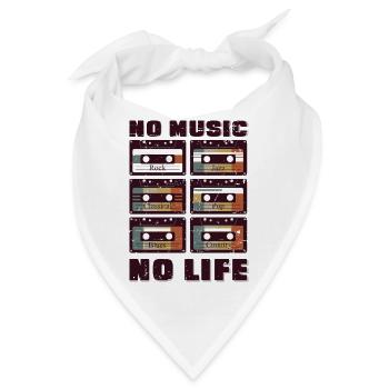 Rock, Jazz, Classic, Pop, Country Kassetten - Bandana - Weiß - Vorne