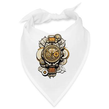 Vintage Armbanduhren sind Kult und Kultur - Bandana - Weiß - Vorne
