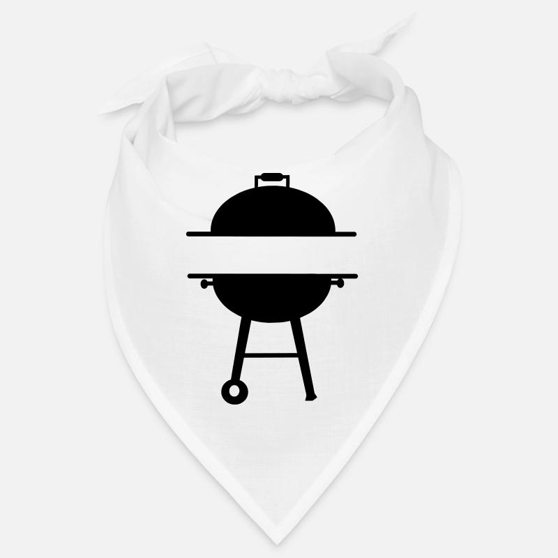 BBQ monogram emblem Bandana