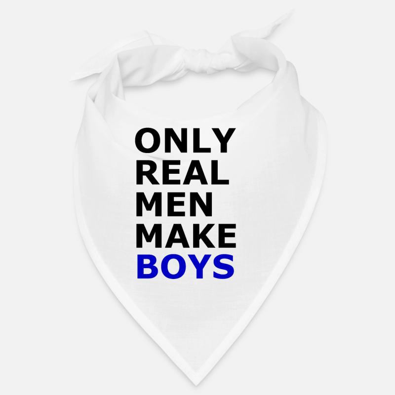 Echte Männer machen Jungs Bandana