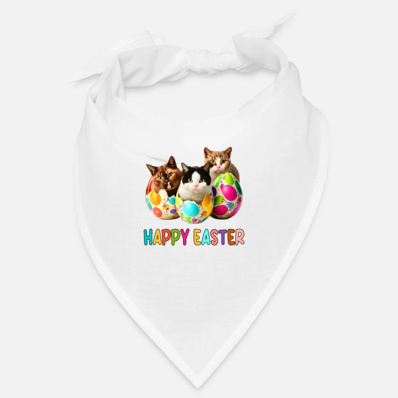 Kittens and Easter Eggs Parade Bandana