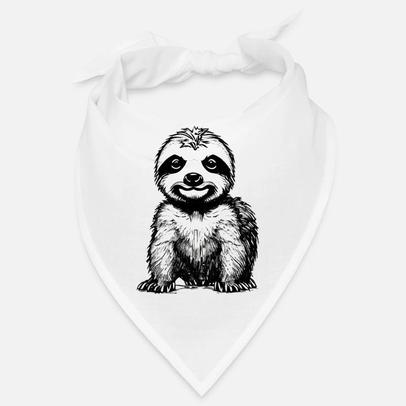 Sloth Fatigue Sloth Drawing Sloths Bandana