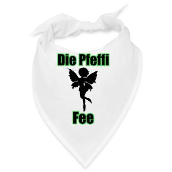 Die Pfeffi Fee - Bandana - Weiß - Vorne