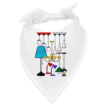 Beleuchtung Lampen Shop - Bandana - Weiß - Vorne