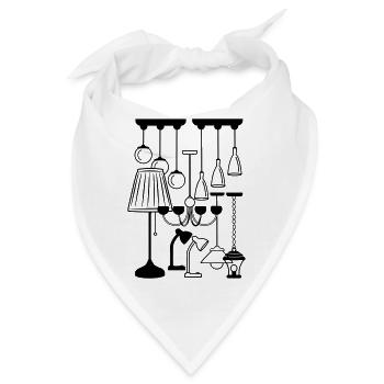 Logo für Haus oder Stimmungslicht Lampen Shop - Bandana - Weiß - Vorne