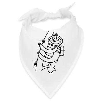 Anti-Zoo Foul - Bandana - Weiß - Vorne