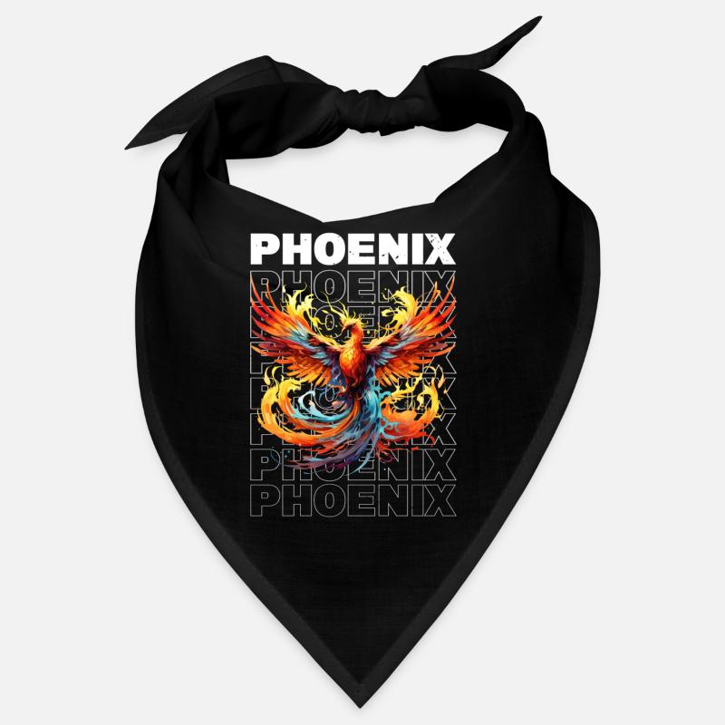 Phoenix Phoenix Fire Flames Bird Mythology Bandana