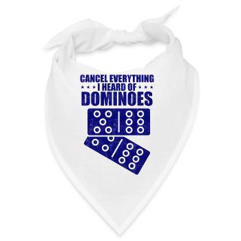 Domino Design - Bandana - Weiß - Vorne
