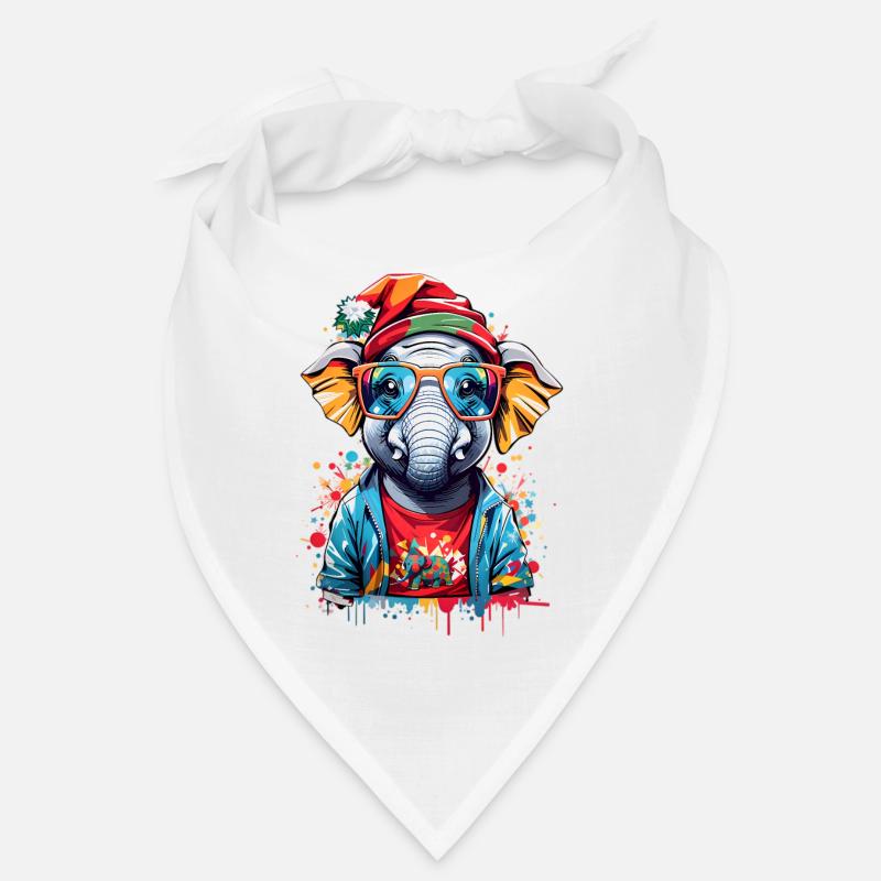 Éléphant cool Bandana