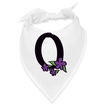 O wie Optimist - Bandana - Weiß - Vorne