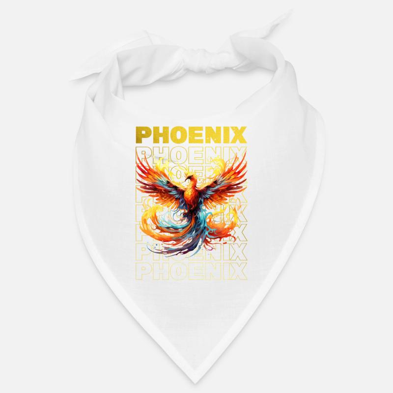 Phoenix Phoenix Fire Flames Bird Mythology Bandana