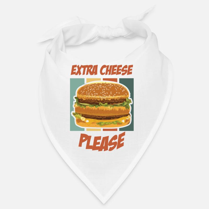 Extra Käse, bitte - Burger Bandana