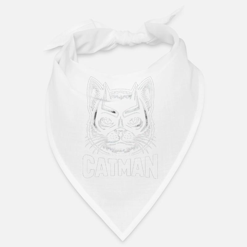 Catman Superheld Katze mit Mask Bandana