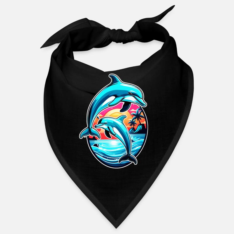 dauphin et ocean Bandana