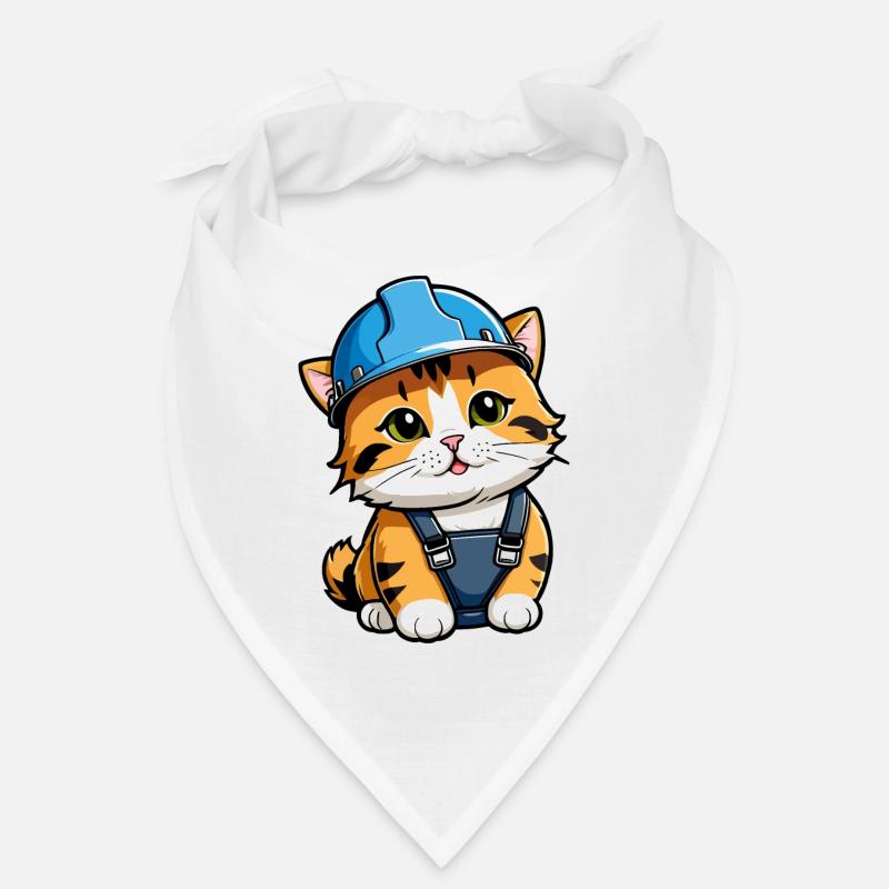 Chat travailleur Bandana