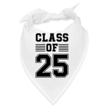 class of 25 - Bandana - Weiß - Vorne
