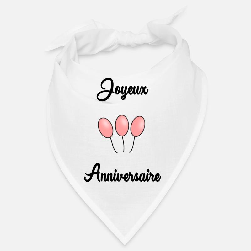 JOYEUX ANNIVERSAIRE Bandana
