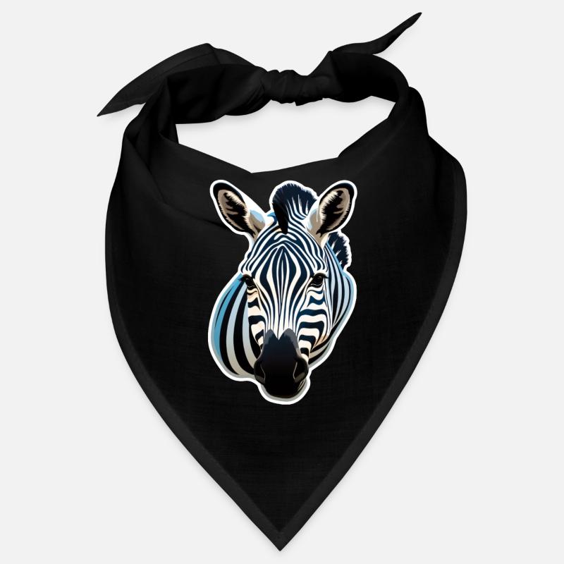 Zebra Head Bandana