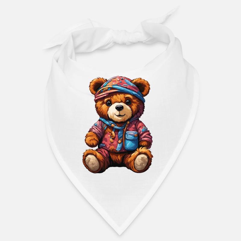 Teddybär / Kuscheltier / Stofftier / Geschenkidee Bandana