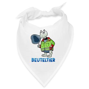 Beuteltier / Rettungsdienst & Anästhesie - Bandana - Weiß - Vorne