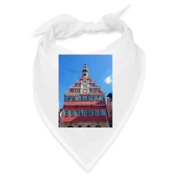 Altes Rathaus Esslingen am Neckar - Bandana - Weiß - Vorne