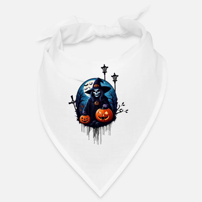 A spooky Halloween scene Bandana