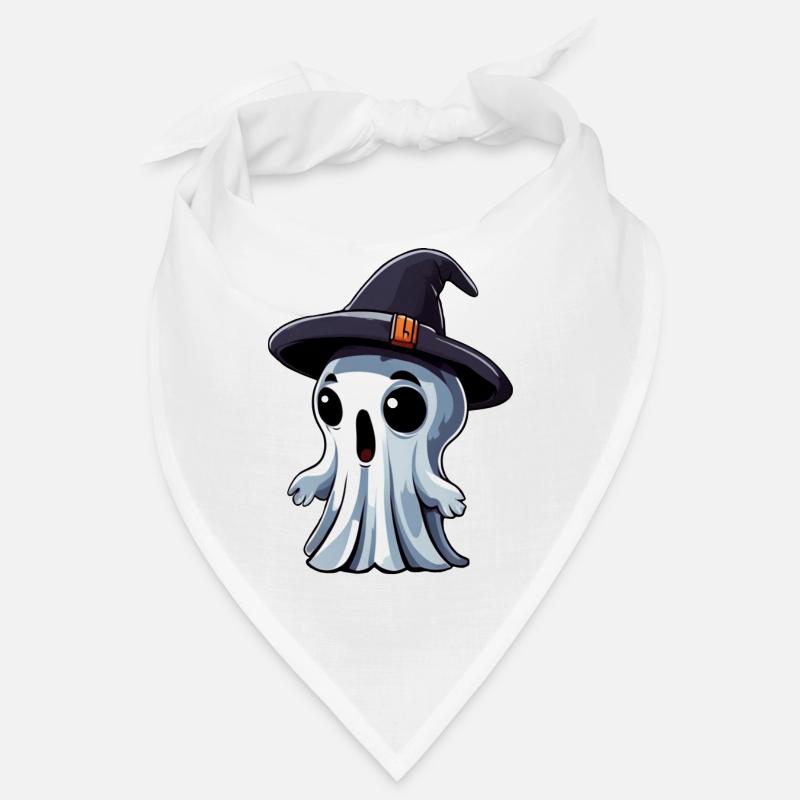 Halloween: Geist mit Hut Bandana