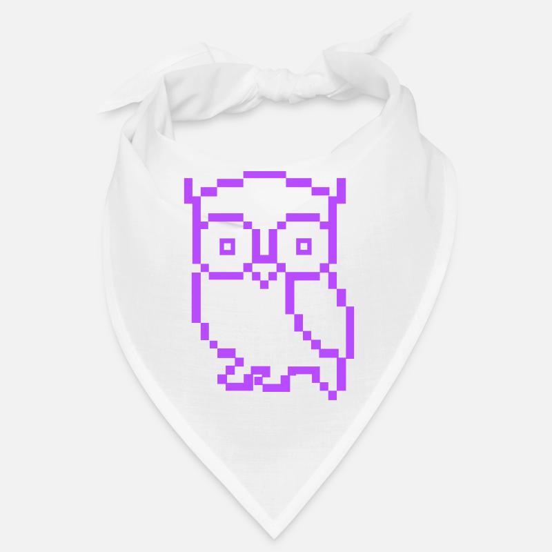 Pixel Owl Bandana